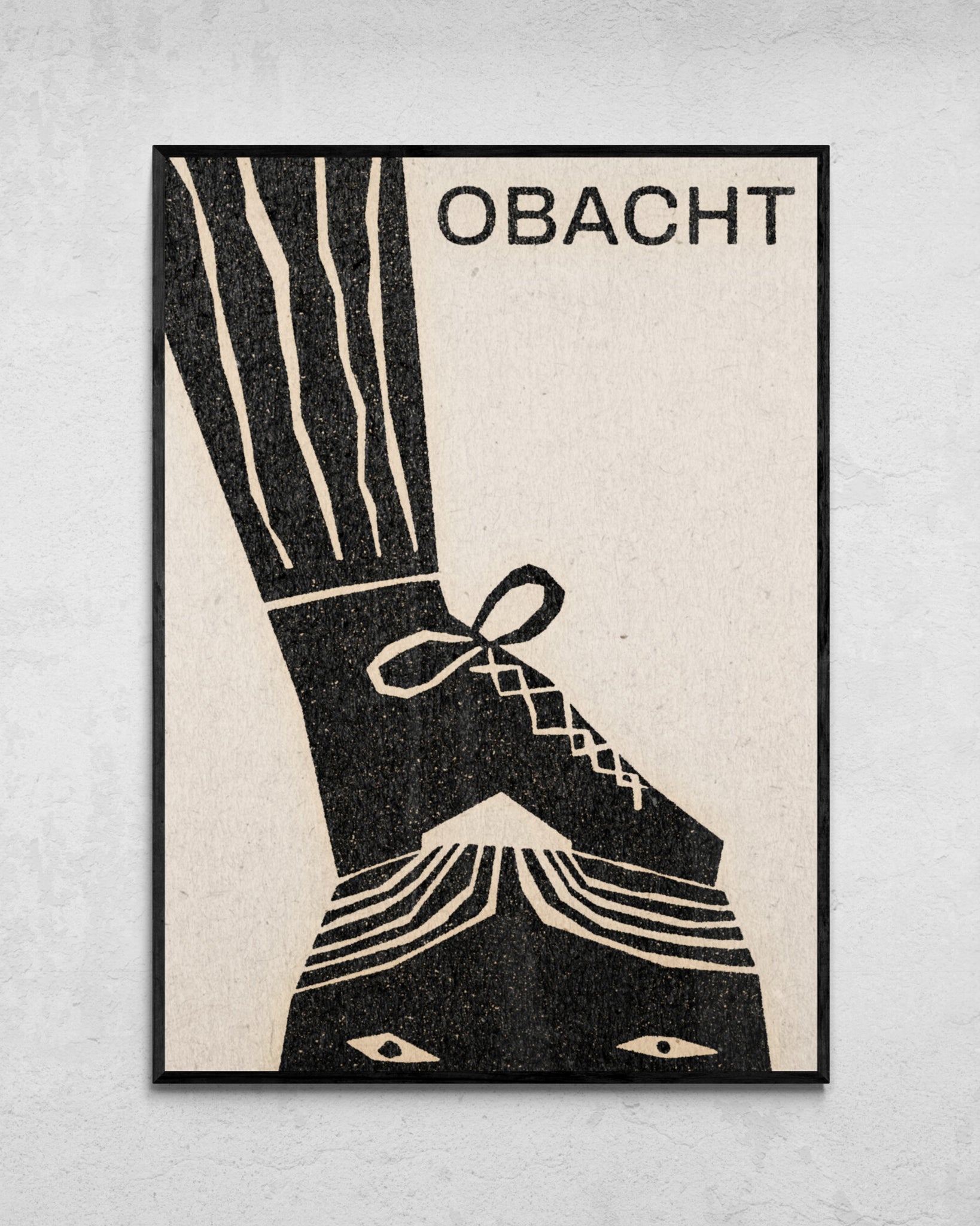 "Obacht" Print