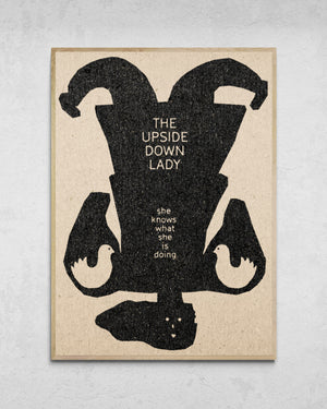 "The Upside Down Lady" Print