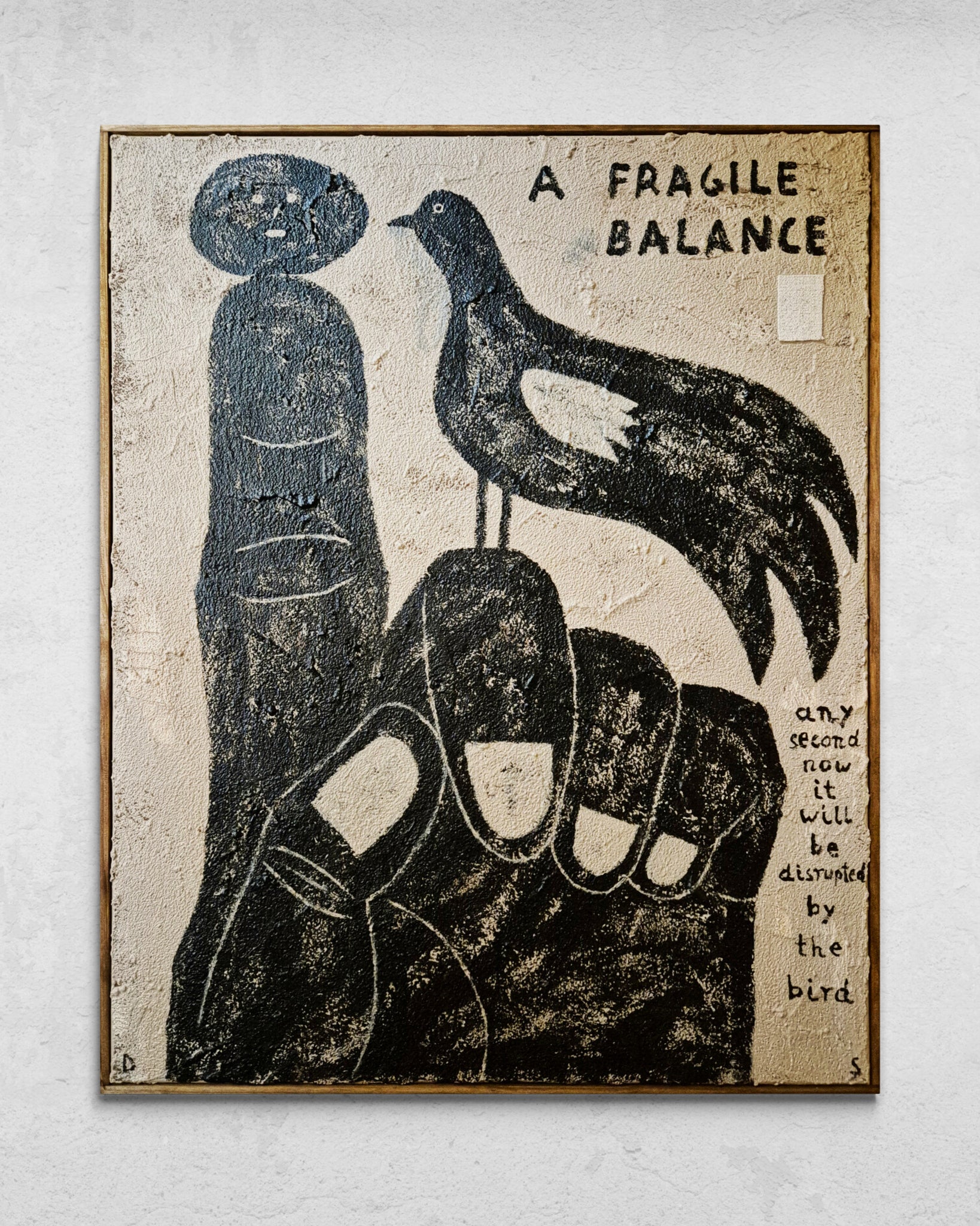 "A Fragile Balance" Original Painting