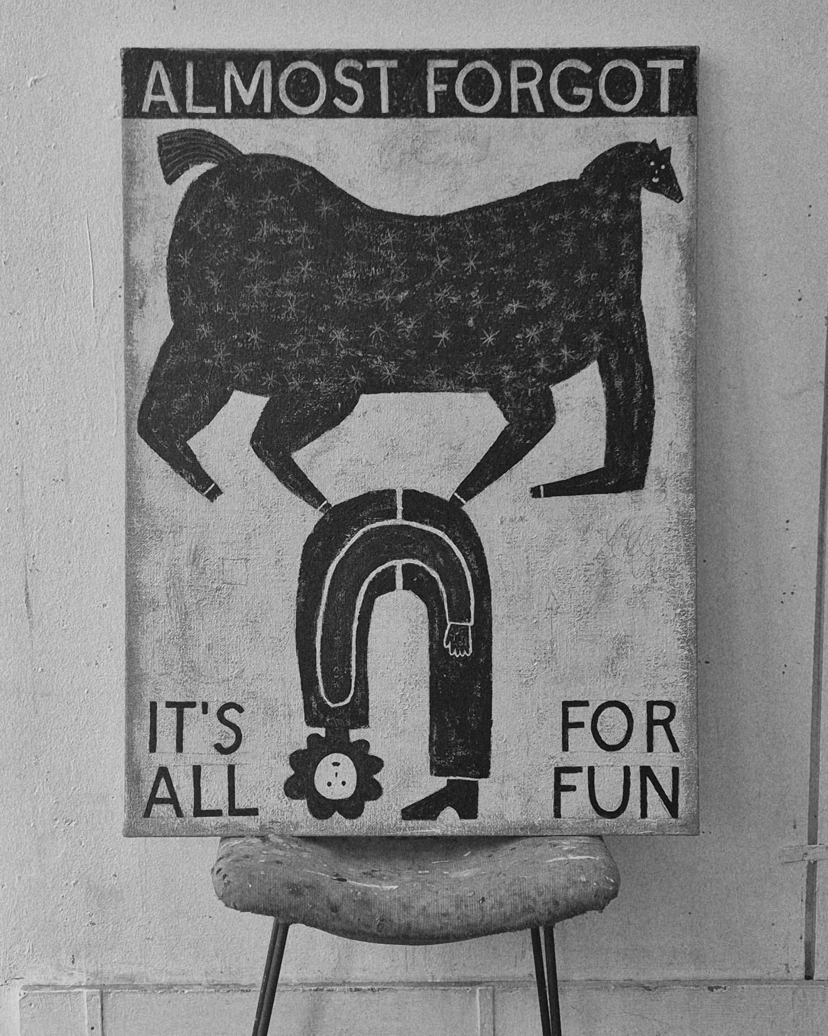 "Almost Forgot" Original Painting