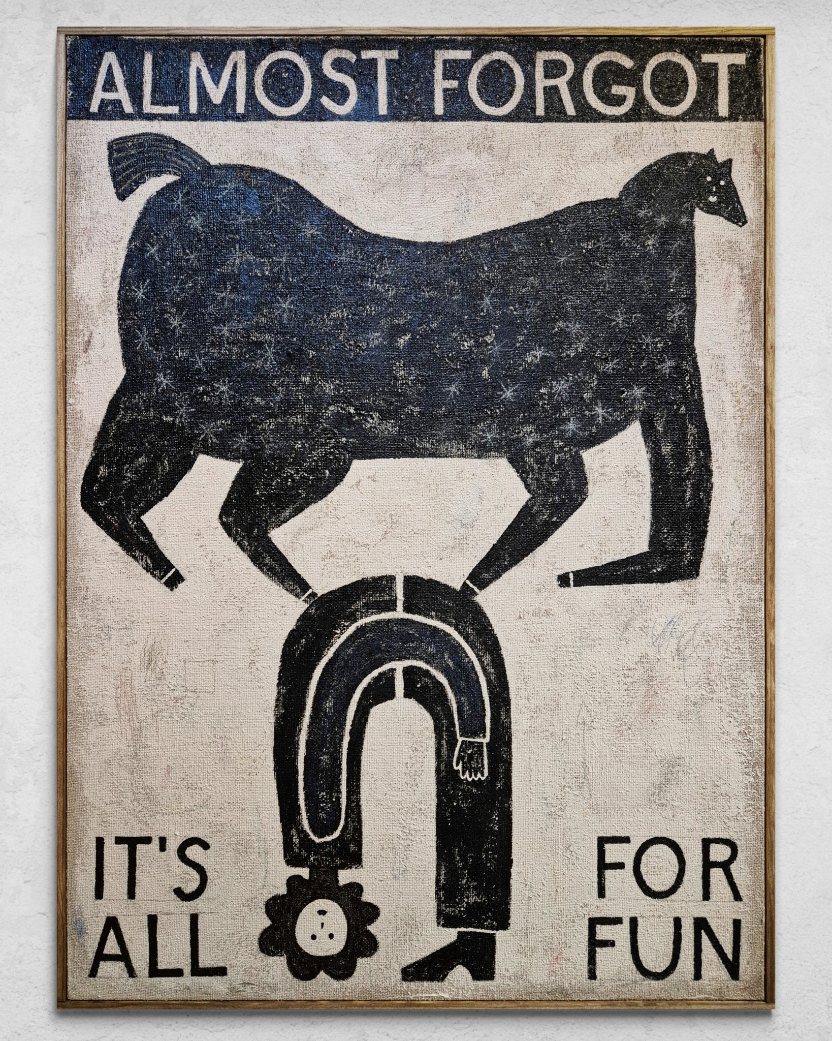 "Almost Forgot" Original Painting