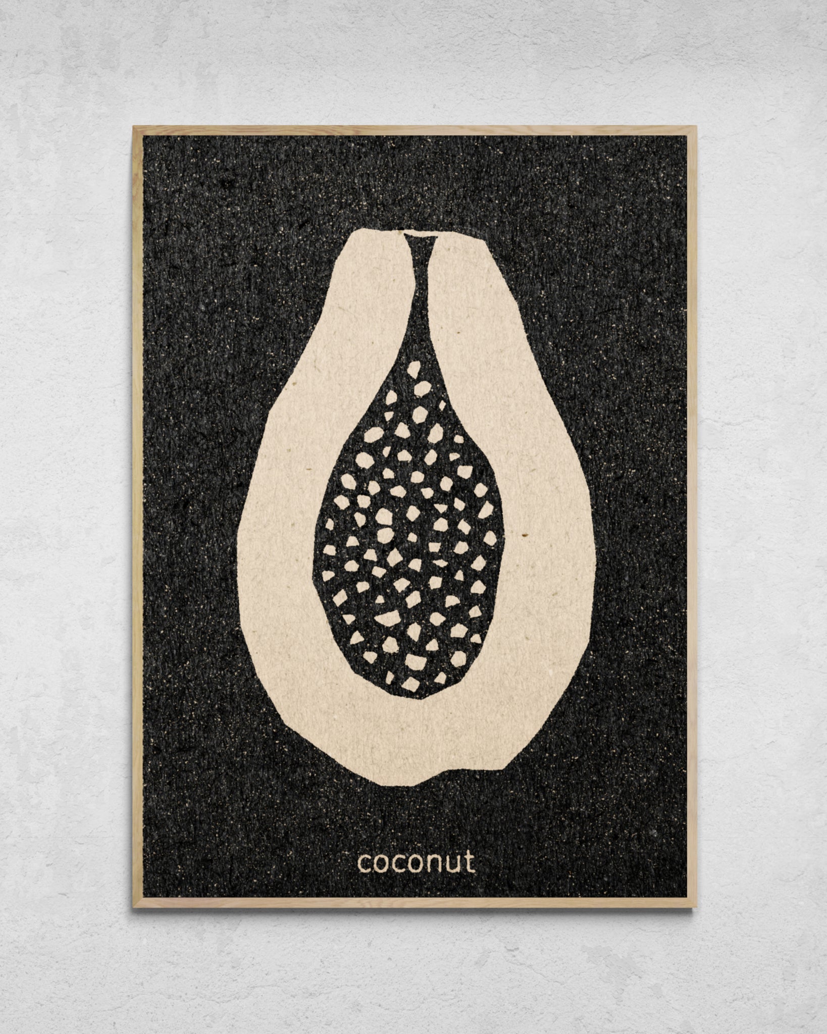 "coconut" Print