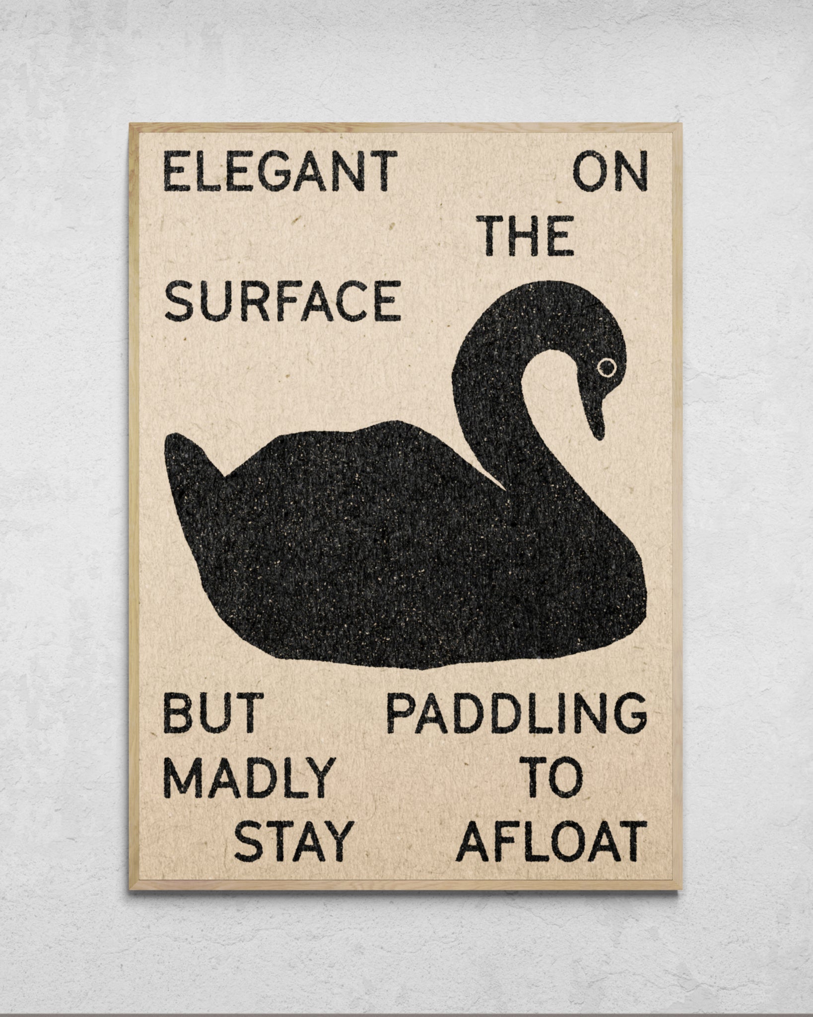 "Elegant On The Surface" Print