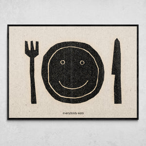 "Everybody Eats" Print
