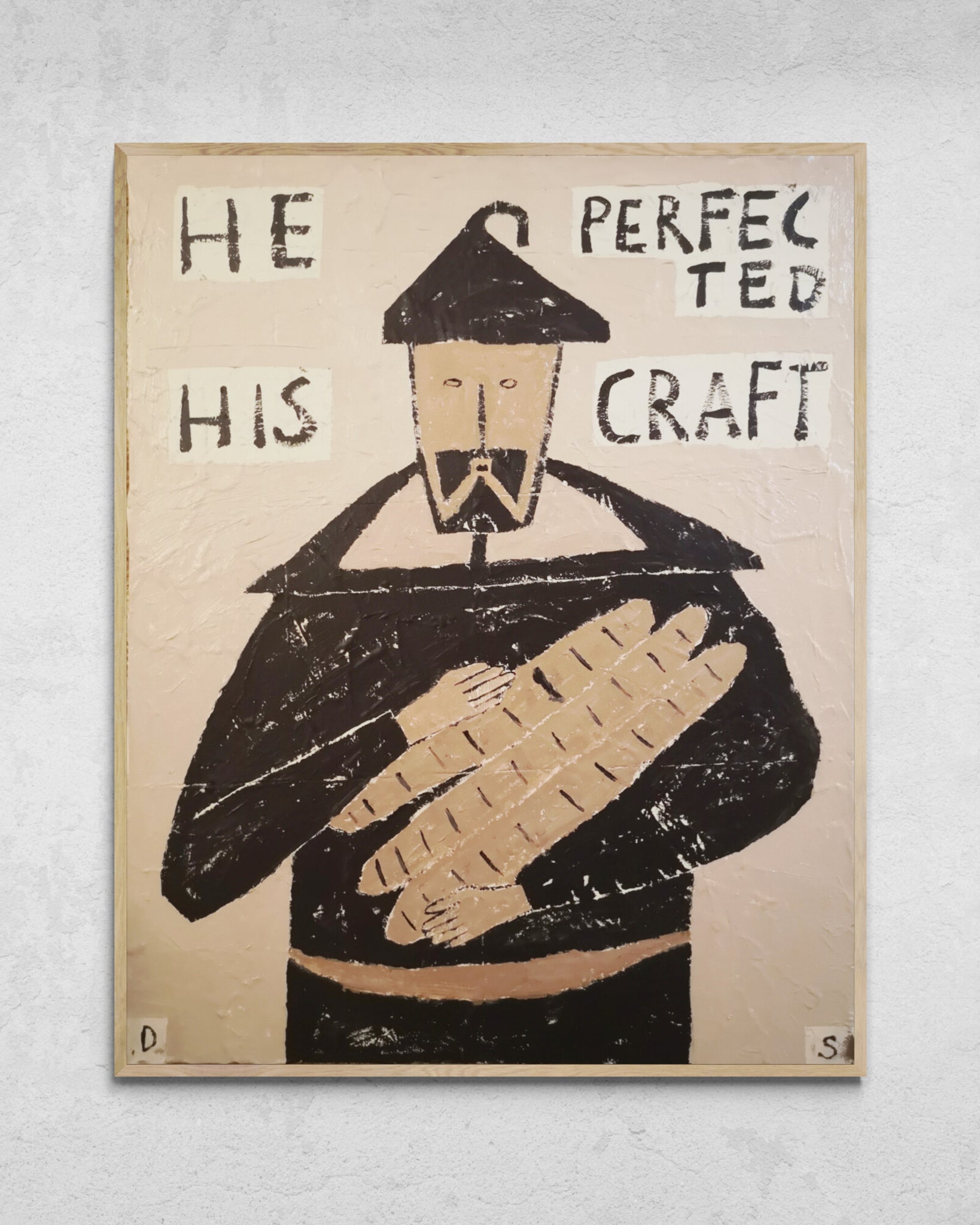 "He Perfected His Craft" Painting