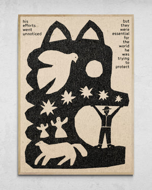 "His Efforts" Print