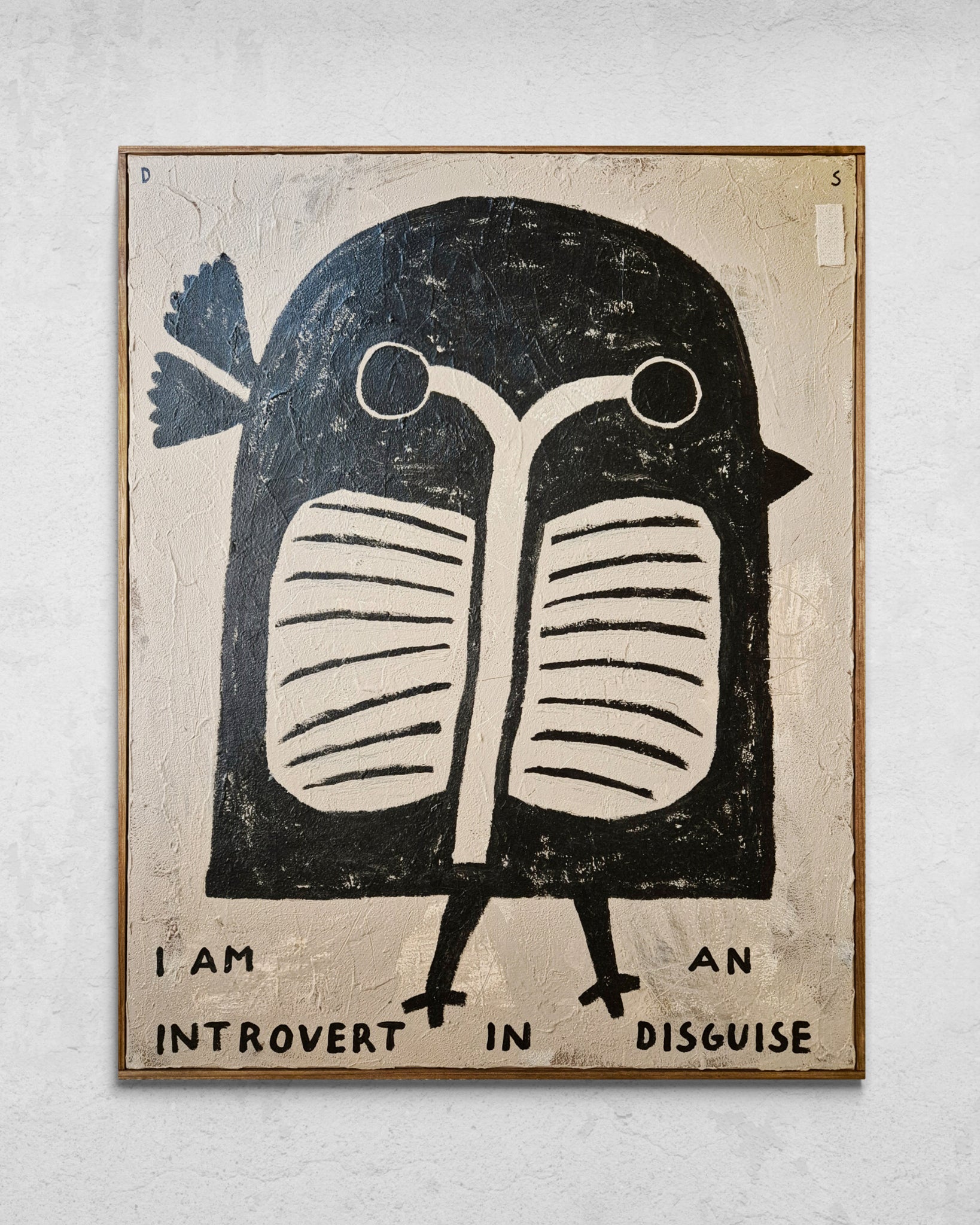 "An Introvert In Disguise" Painting