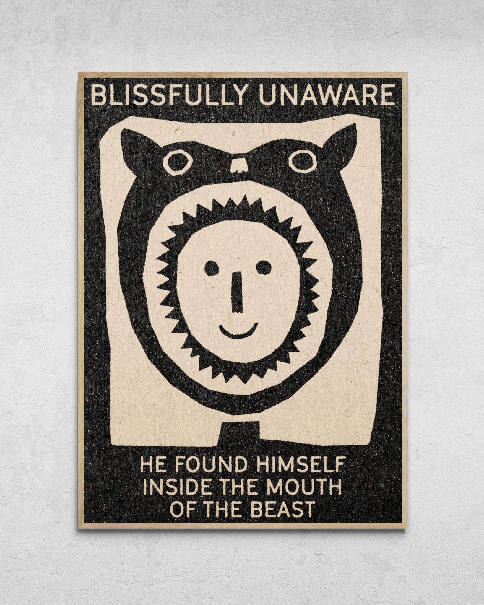 "Blissfully Unaware" Print