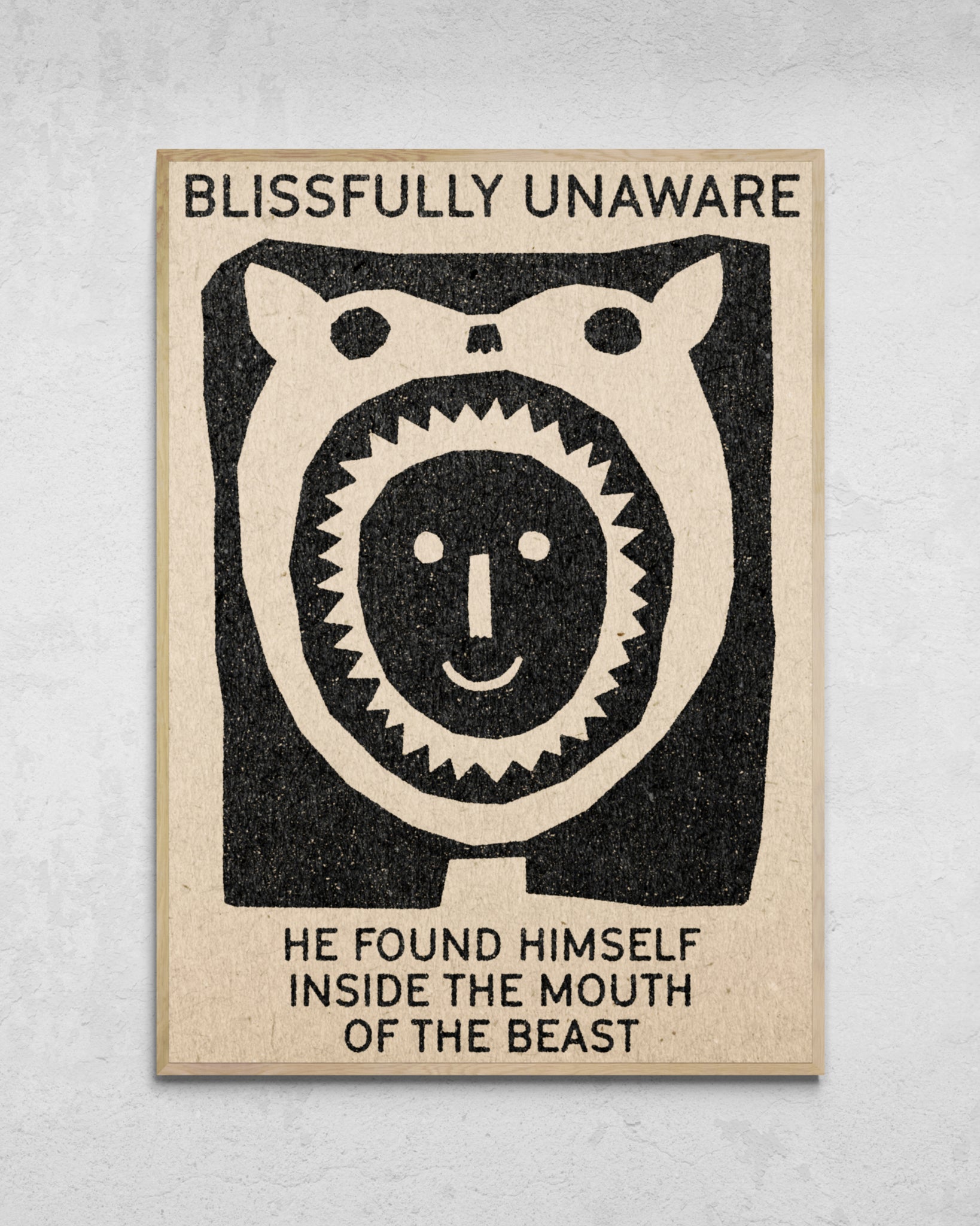 "Blissfully Unaware" Print