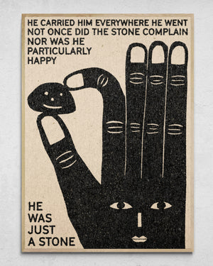 "Just A Stone" Print