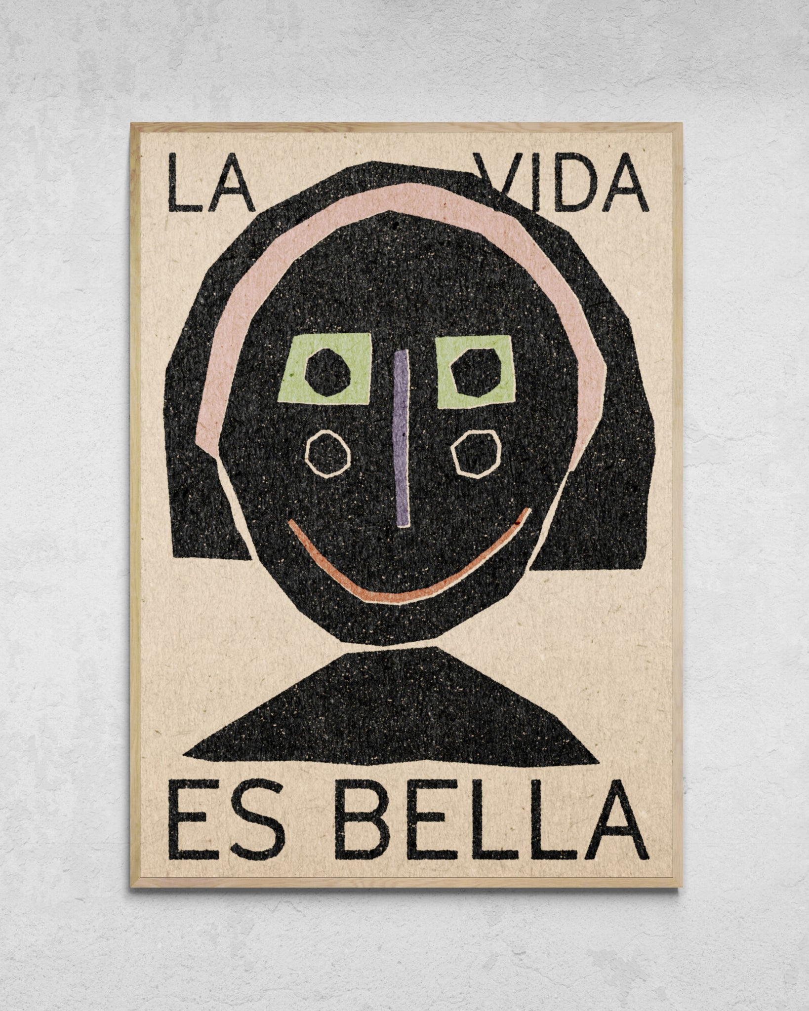 "La Vida Es Bella" Print