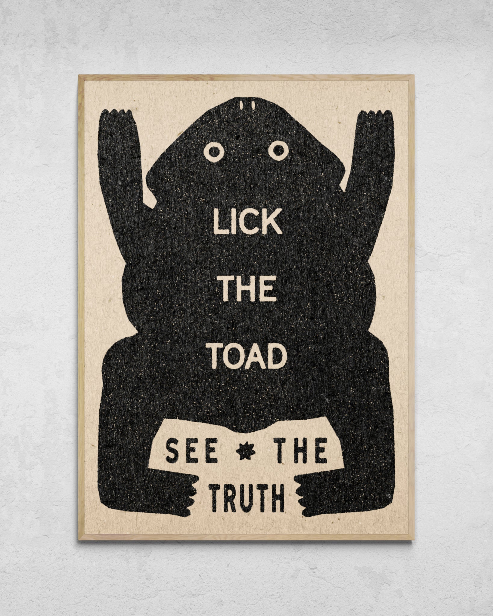 "Lick The Toad" Print