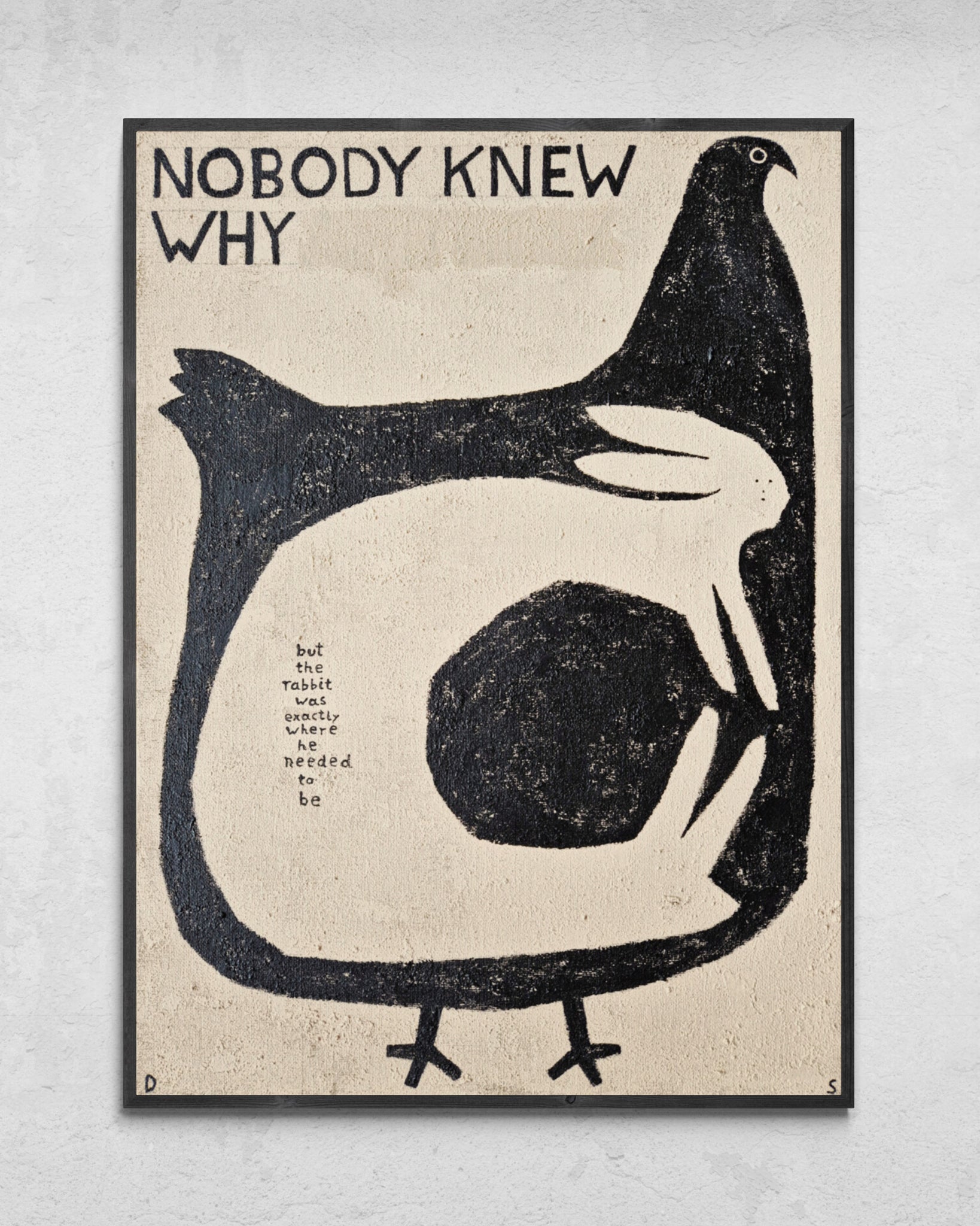 "Nobody Knew Why" Original Painting