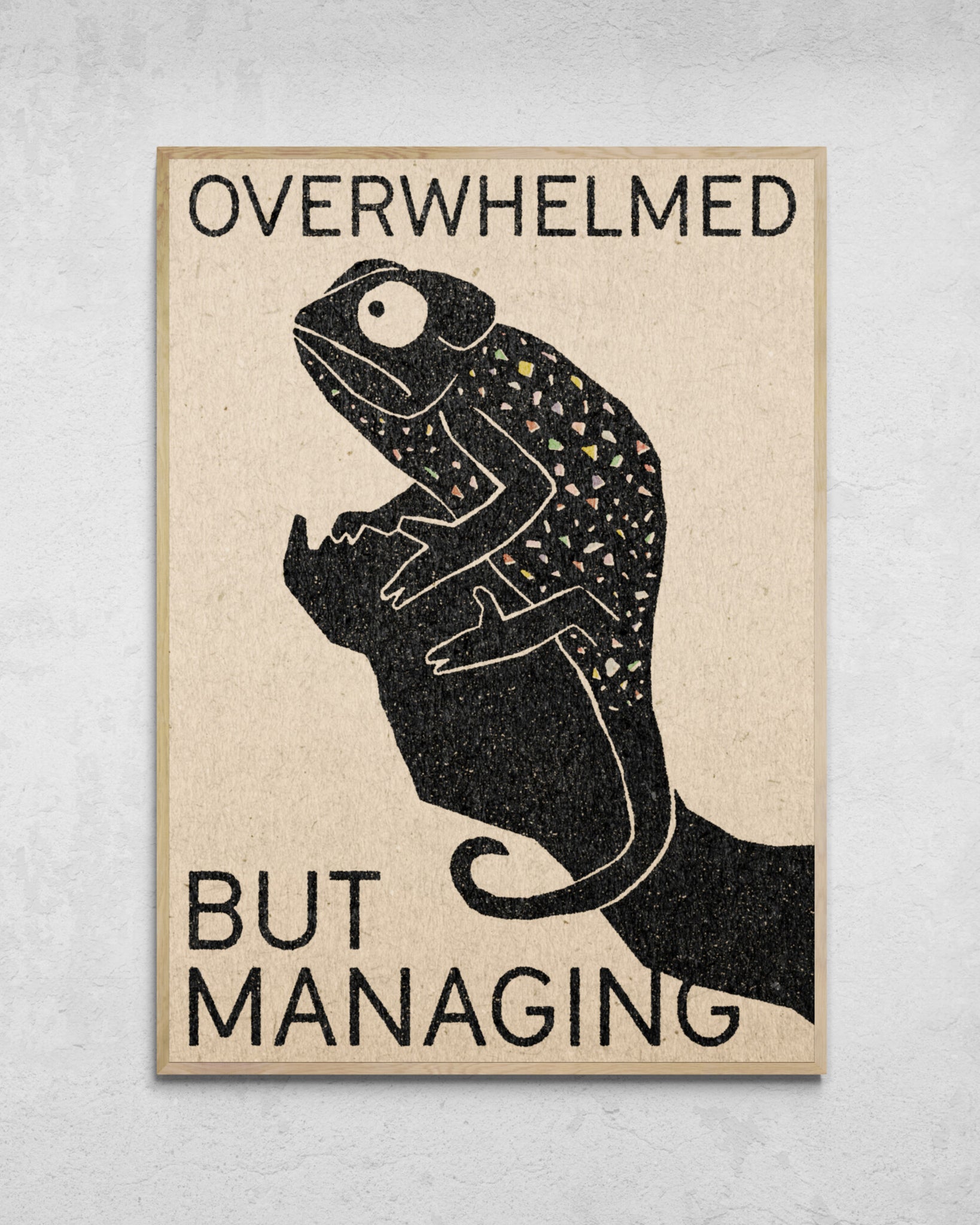 "Overwhelmed" Print