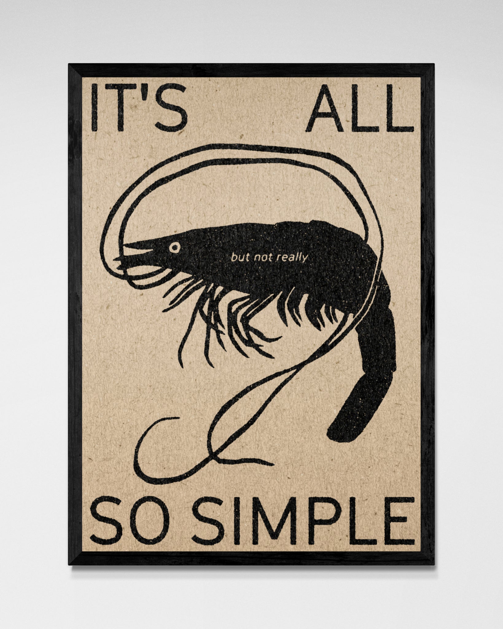 "So Simple" Print