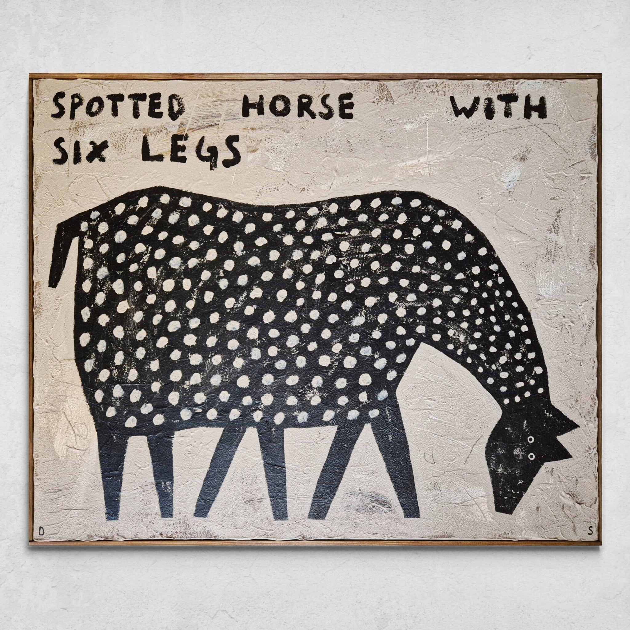 "Spotted Horse" Original Painting