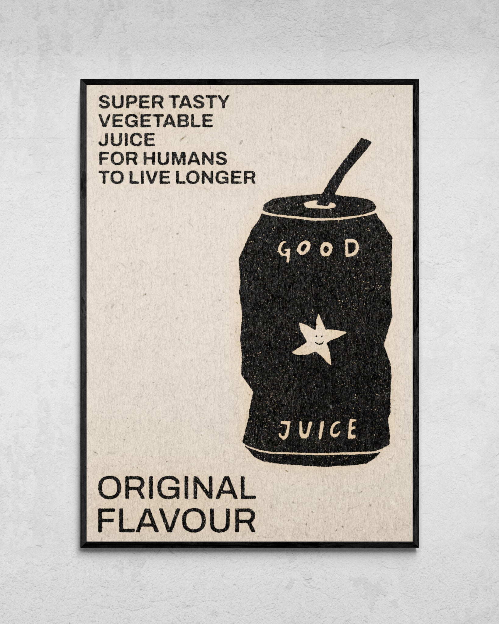 "Super Tasty Vegetable Juice" Print