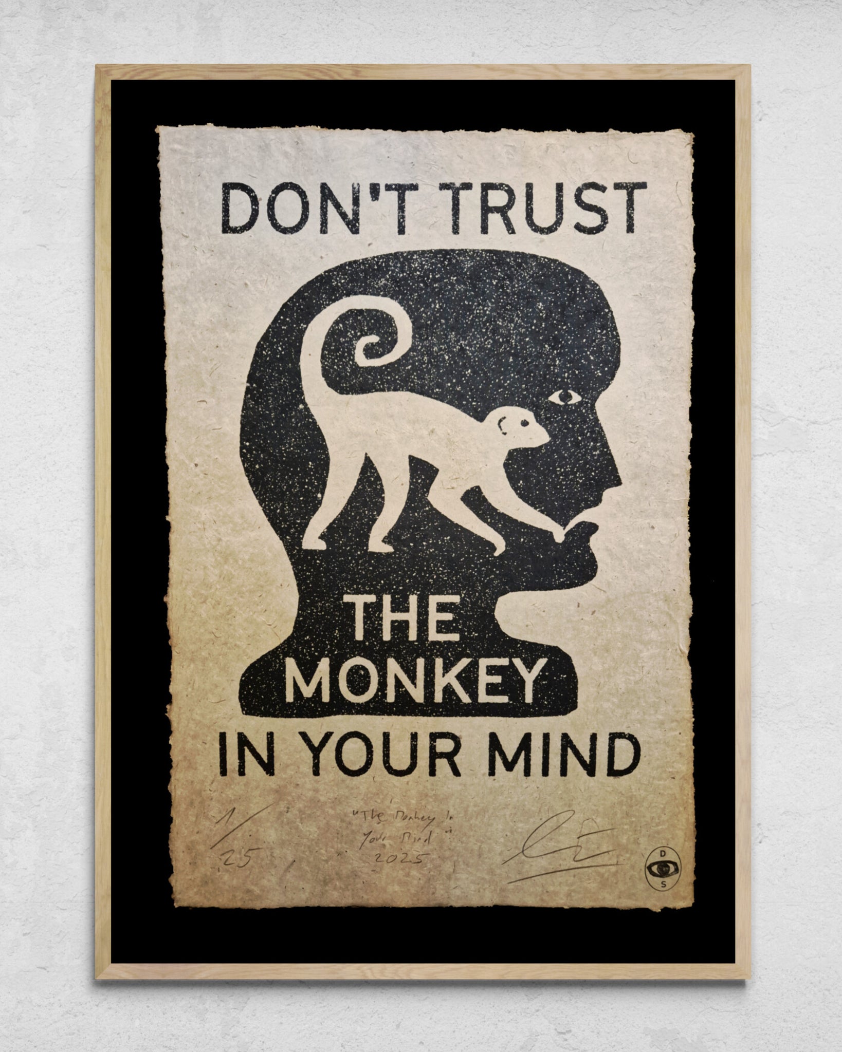 "Monkey Mind" Limited Edition Screenprint