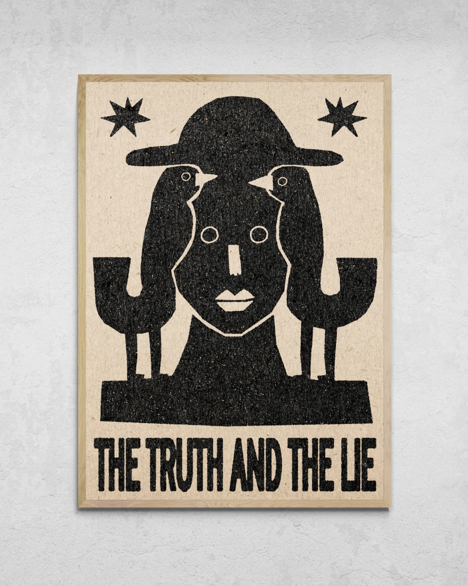 "The Truth And The Lie" Print