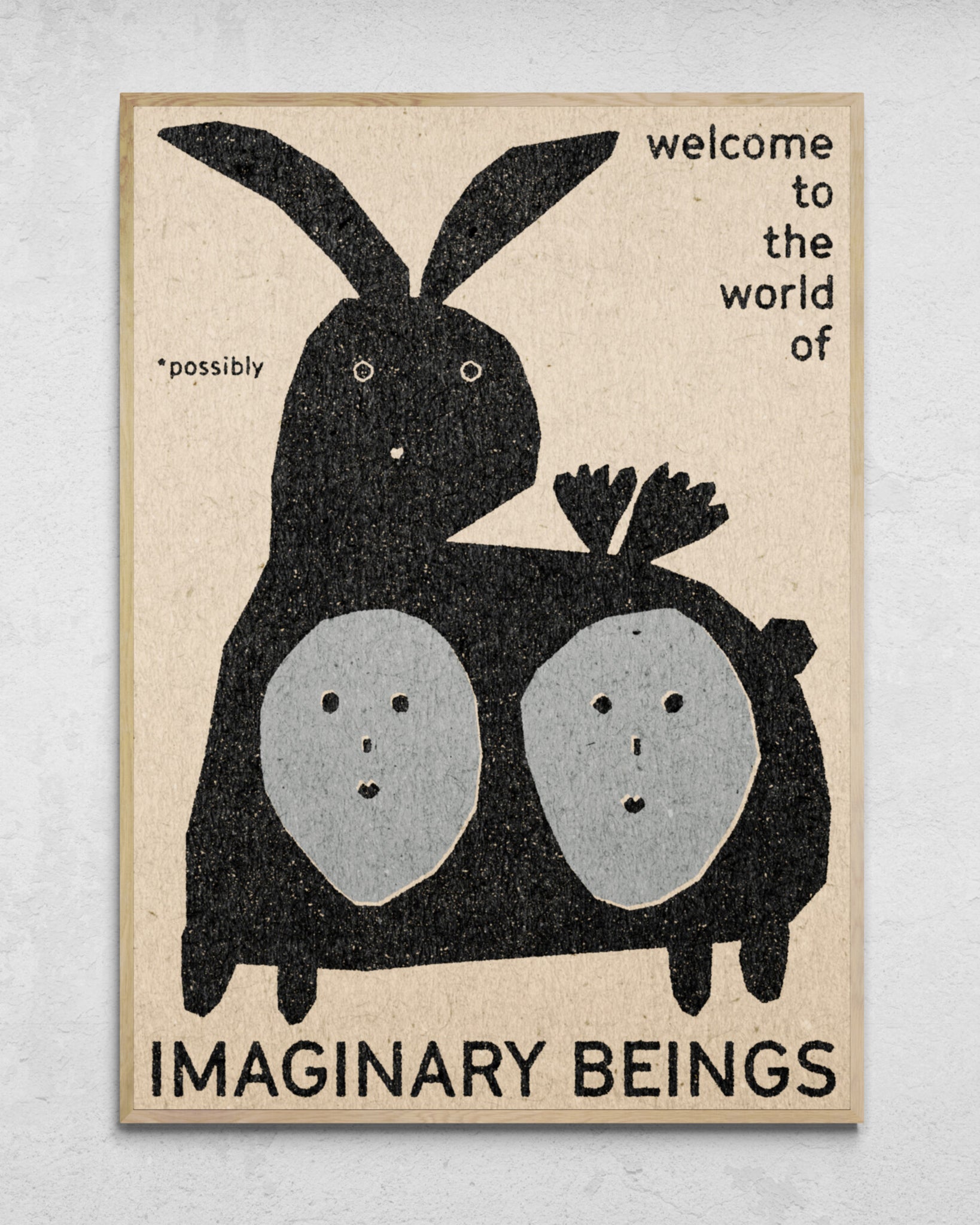 "The World of Possibly Imaginary Beings" Print