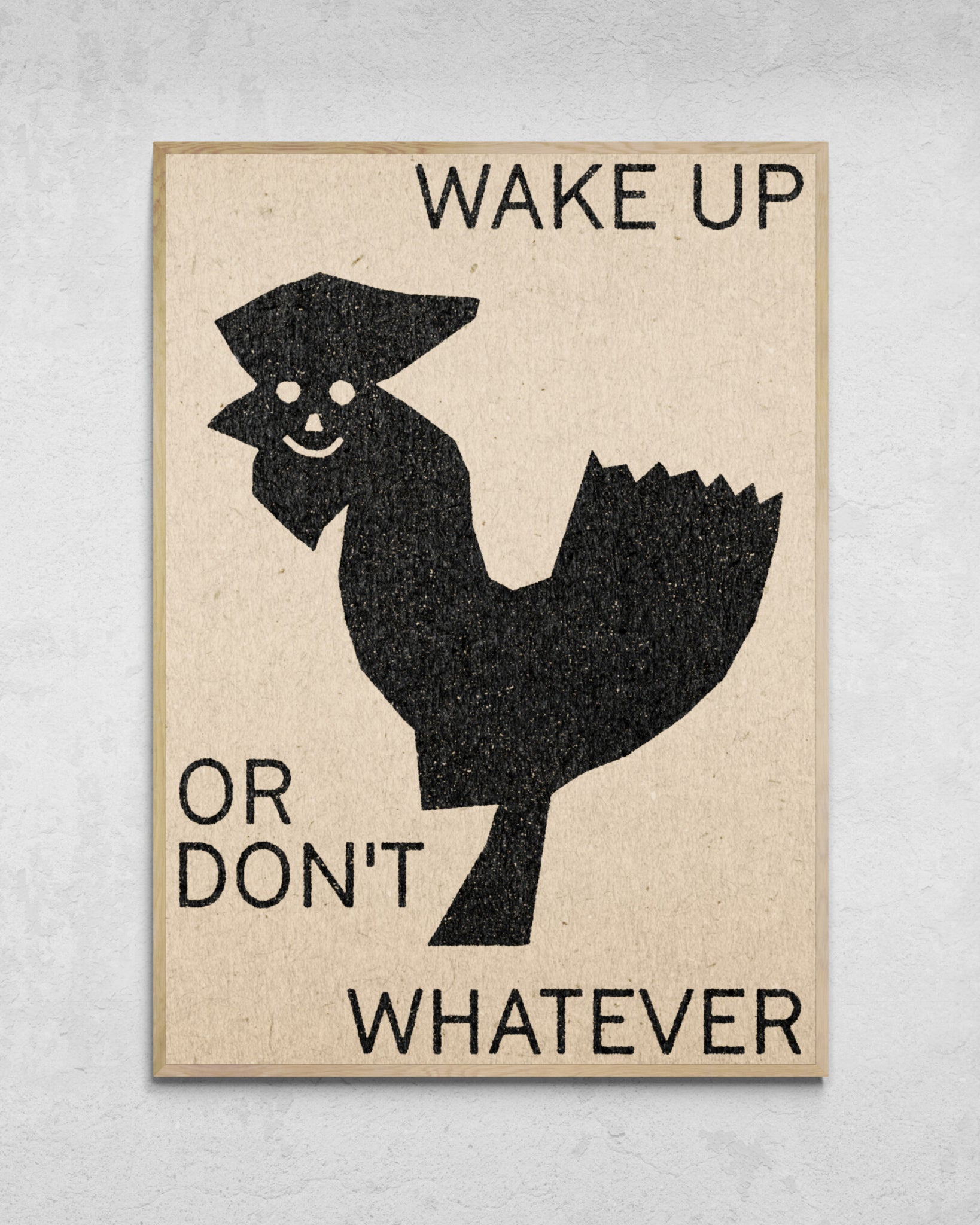 "Wake Up" Print