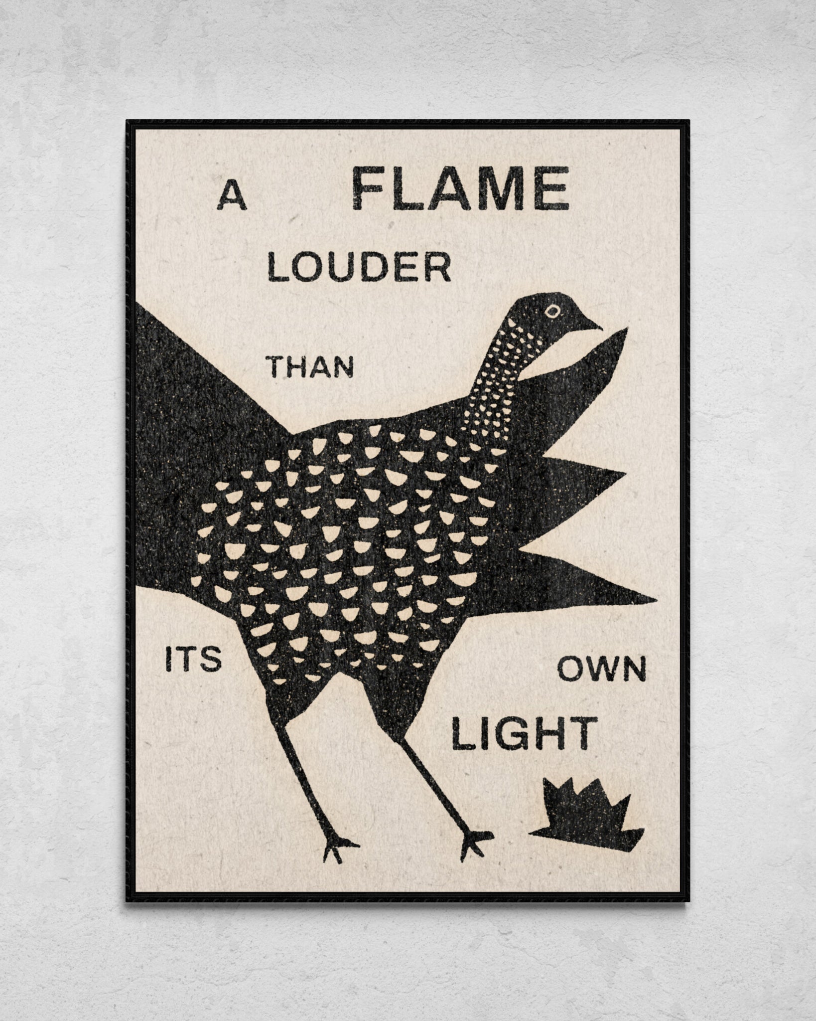"A Flame" Print