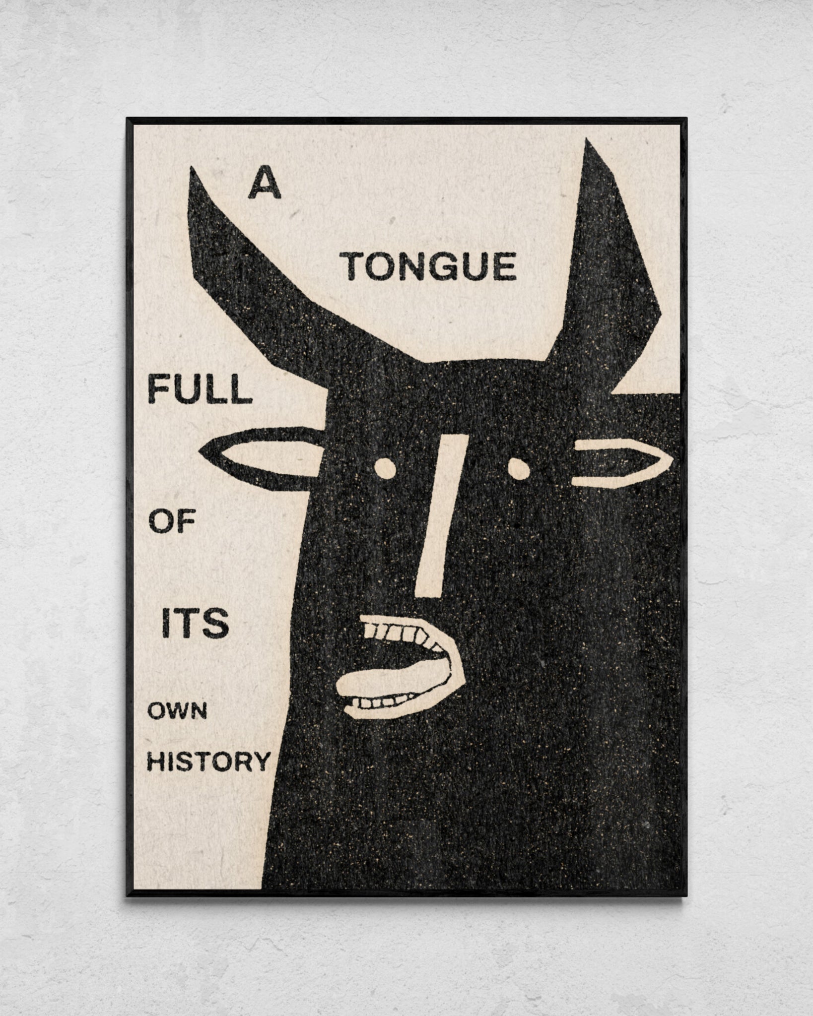 "A Tongue" Print