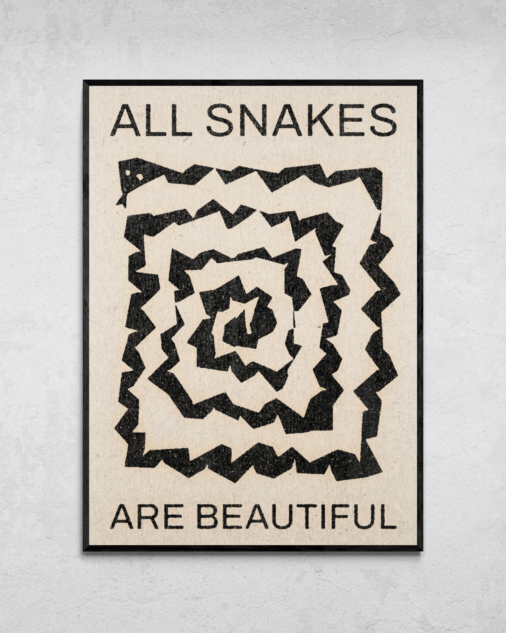 "All Snakes are Beautiful" Print