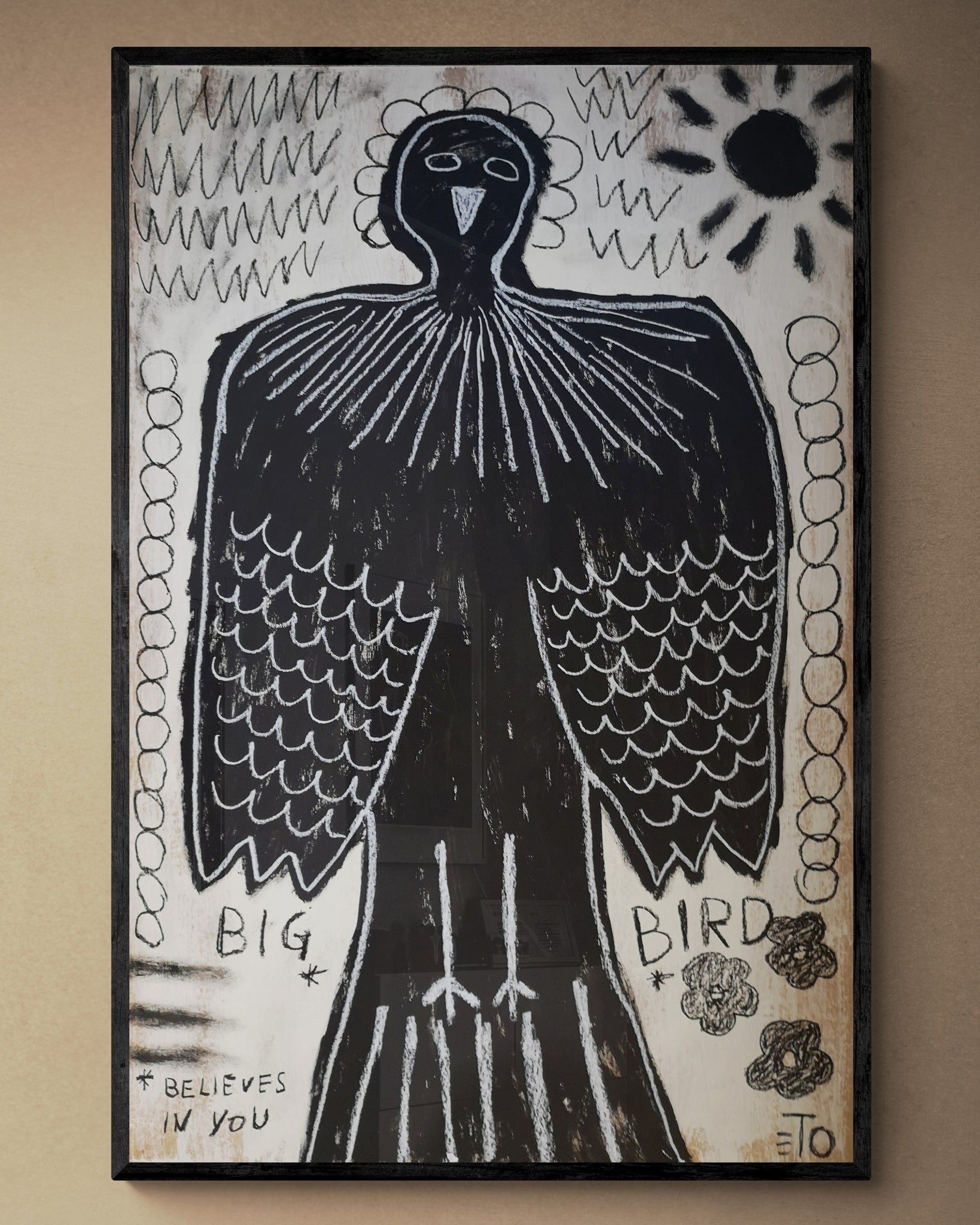 "Big Bird" Original Artwork